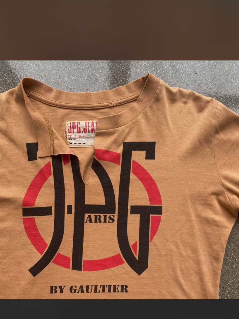 Jean Paul Gaultier target bullseyes top